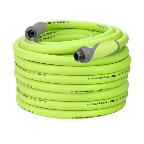 Legacy Flexzilla SwivelGrip 5/8 in. D X 100 ft. L Garden Hose Green Legacy Flexzilla SwivelGrip 5/8 in. D X 100 ft. L Garden Hose Green
