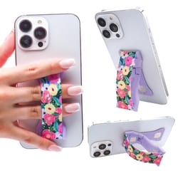LoveHandle Pro Multicolored Camellias Cell Phone Grip For All Mobile Devices