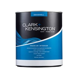 Clark+Kensington Eggshell Designer White Premium Paint Interior 1 qt