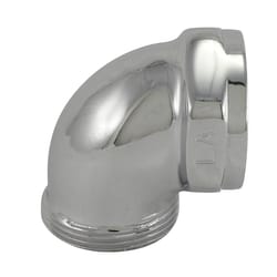 Keeney 1-1/2 in. IPS X 1-1/2 in. D IPS Chrome Plated Cast Brass Elbow