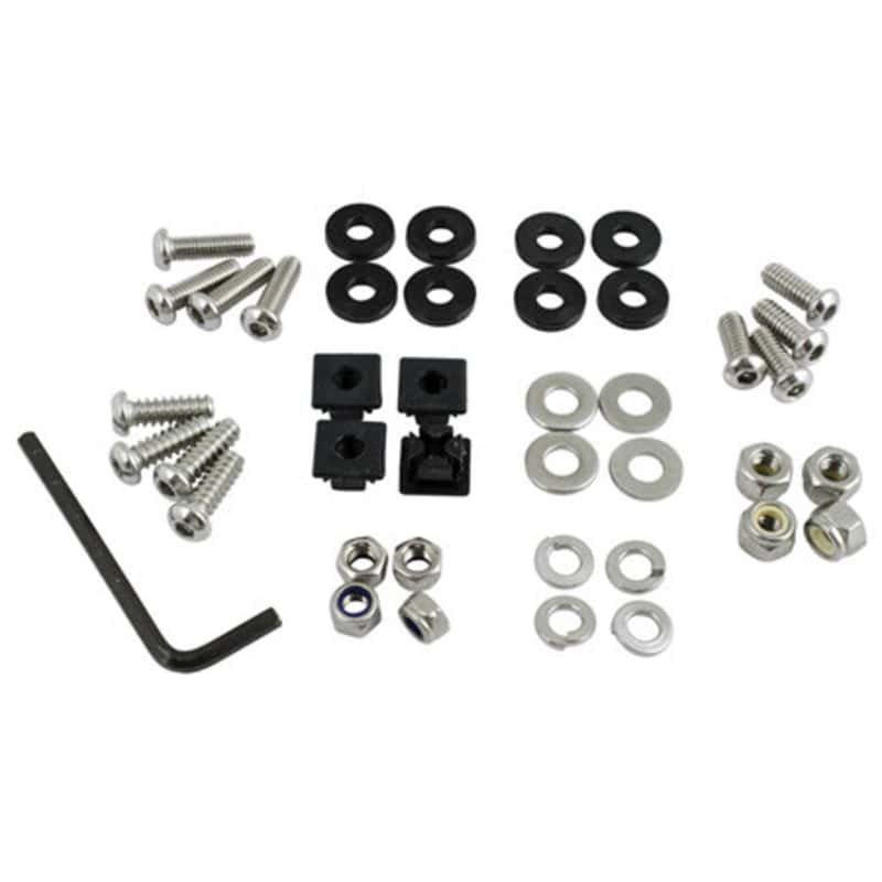 Custom Accessories Stainless Steel License Plate Fasteners Ace Hardware 