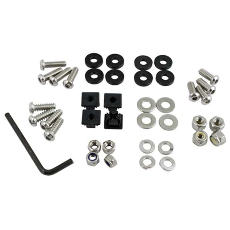 Custom Accessories Stainless Steel License Plate Fasteners Ace Hardware