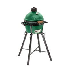 Big Green Egg 13 in. MiniMax EGG Package with Folding Nest Charcoal Kamado Grill and Smoker Green