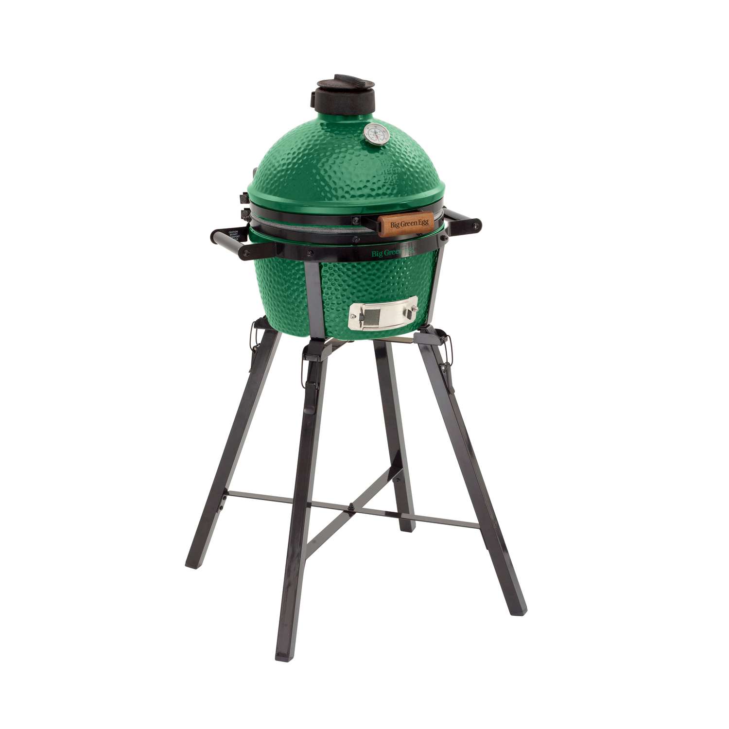 Hanover Ceramic Kamado Grill with Stainless Steel Cart and Accessories  Package