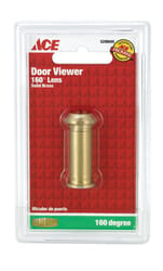 Ace 0.46 in. D 160 deg Bright Brass Door Viewer