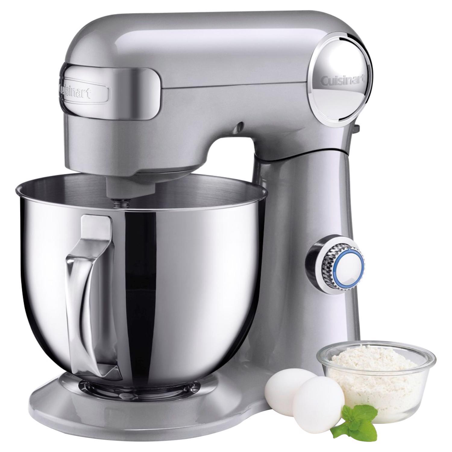 Photos - Food Processor Cuisinart Precision Master Metallic Chrome 5.5 qt 12 speed Stand Mixer SM 