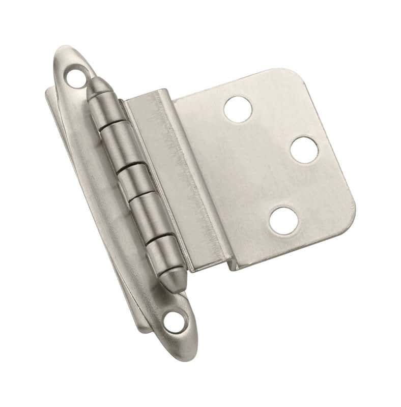 Amerock 2 in. W X 2-3/4 in. L Satin Nickel Silver Steel Decorative ...