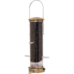 Aspects Aspects Wild Bird and Finch 0.75 qt Polycarbonate Thistle Tube Hanging Bird Feeder 6 ports
