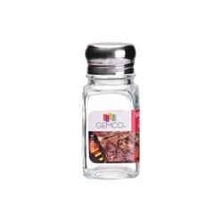 Gemco  Clear  Glass  Salt/Pepper Shaker  2 oz.