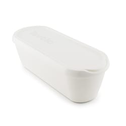 Tovolo Glide-A-Scoop White Plastic Ice Cream Tub 2.5 qt