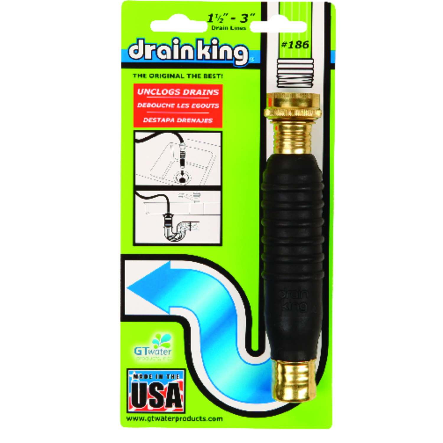 GT Water Products Drain King Drain 