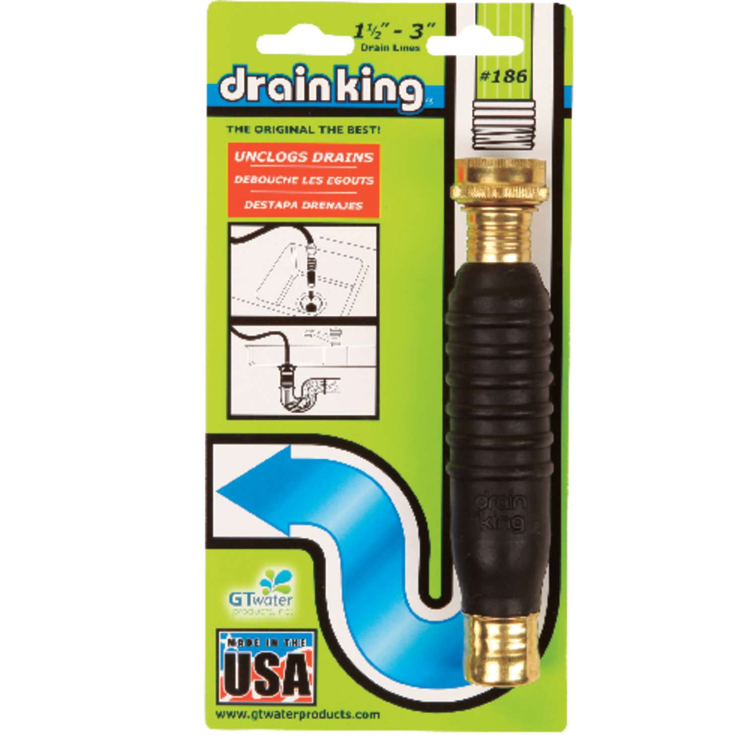 Drain King Drain Unclogger Ace Hardware