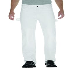 Dickies Men's Painter's Double Knee Pants 34x32 White