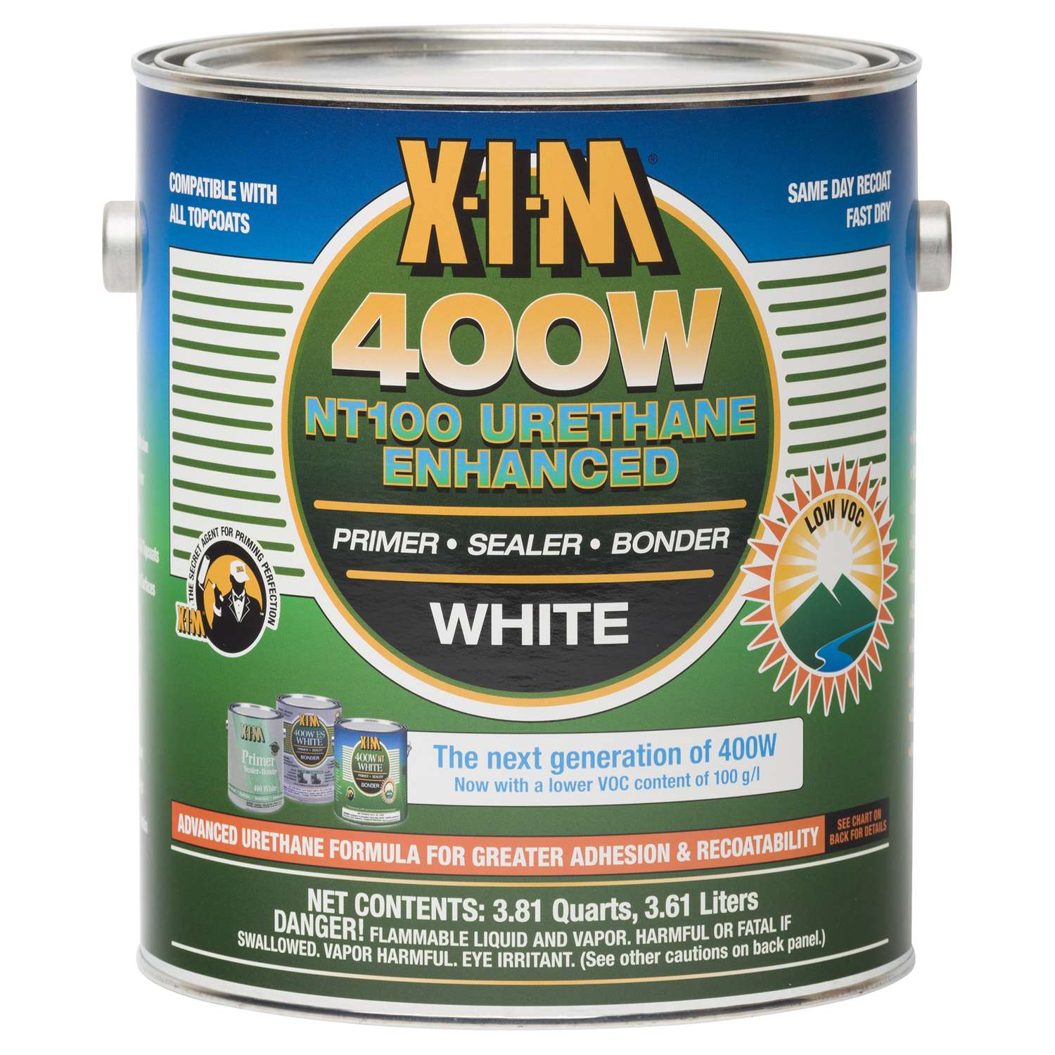 XIM 400W NT100 White Alkyd Primer/Sealer/Bonder 3.81 qt Ace Hardware