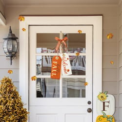 Glitzhome 24 in. Hello Fall Welcome Fall Decor