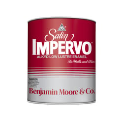 Benjamin Moore Satin Impervo Low Lustre Base 1 Enamel Interior 1 qt