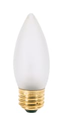 Satco 25 W B11 Decorative Incandescent Bulb E26 (Medium) Soft White 2 pk