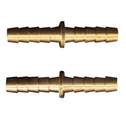 Milton Brass Hose Mender Fitting 1/4 in. 2 pc