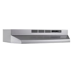 Broan 24 in. W Silver Range Hood