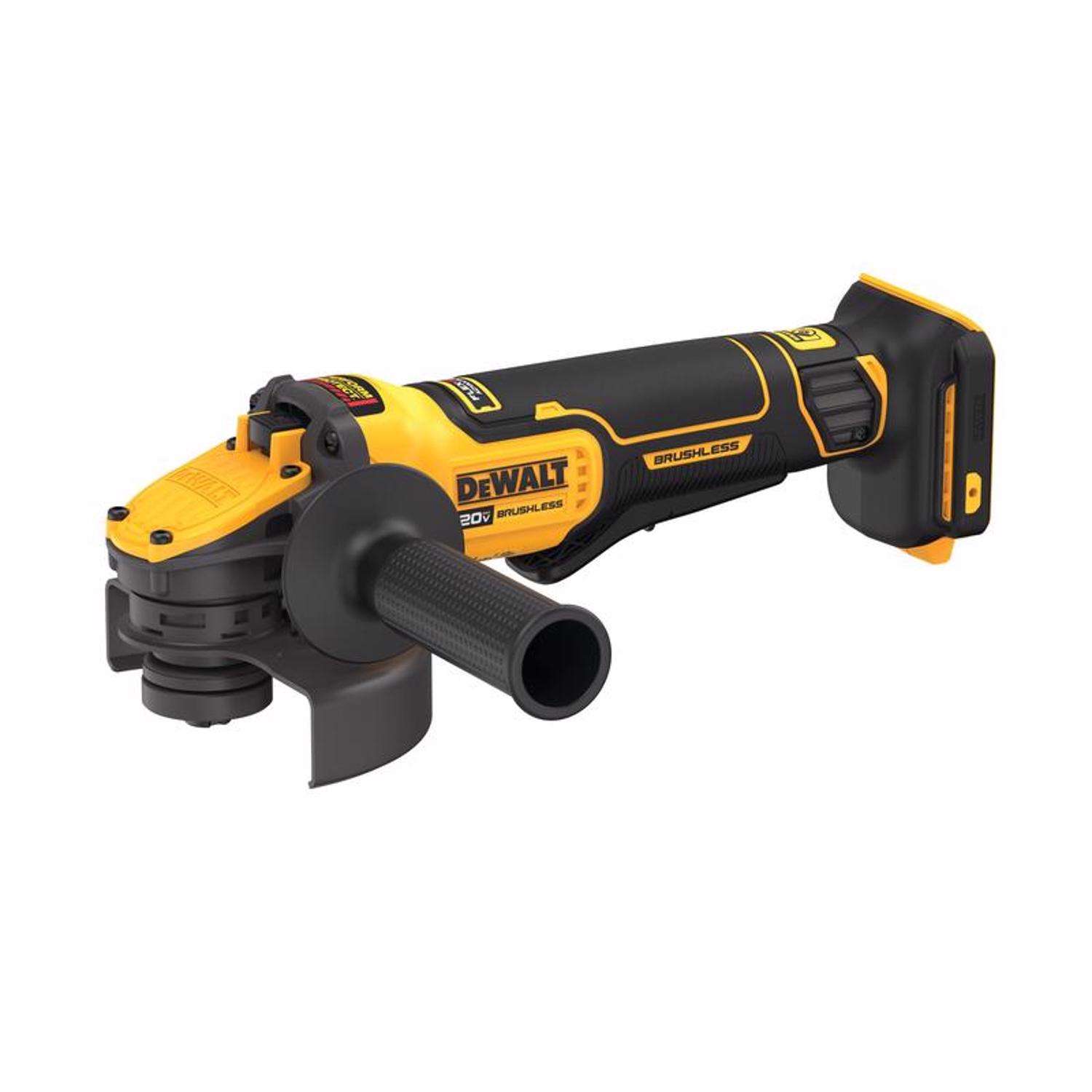 DeWalt 20V MAX FLEXVOLT ADVANTAGE Cordless 4-1/2 to 5 in. Small Angle ...