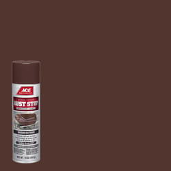 Ace Rust Stop Satin Leather Brown Protective Enamel Spray Paint 15 oz