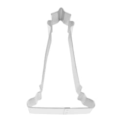 R&M International Lighthouse 3 in. W X 5 in. L Cookie Cutter Silver 1 pc