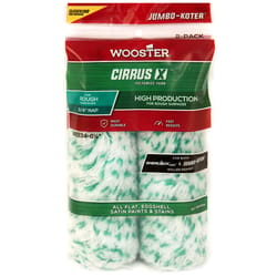 Wooster Cirrus X Polyamide Fabric 6 1/2 in. W X 3/4 in. Paint Roller Cover Refill 2 pk