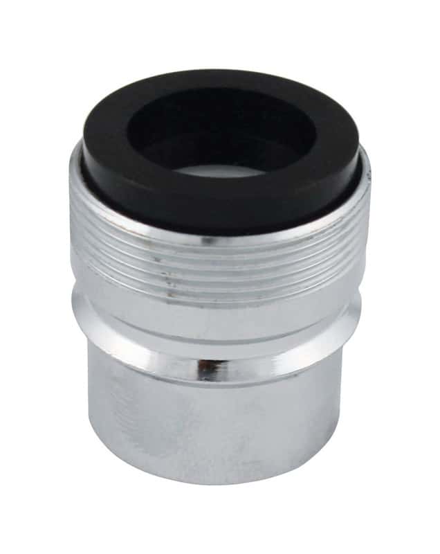 Plumb Pak Dual Thread 15/16 in.27M x 55/64 in.27F Chrome Plated