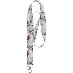 HILLMAN Polyester White Decorative Key Chain Lanyard