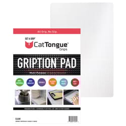 CatTongue Grips Clear Anti-Slip Tape 8 in. W X 12 in. L 1 pk