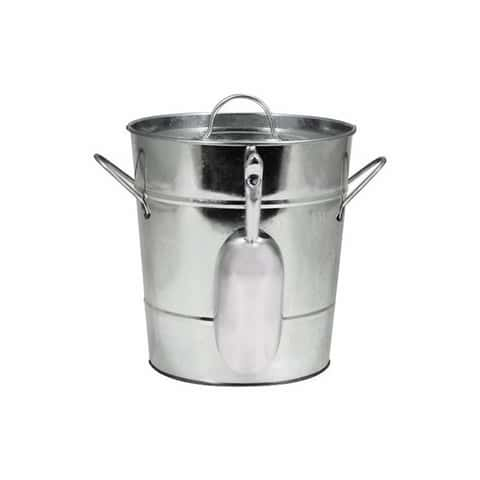 large Stainless steel thick Soup pot with handle lid big pot bucket pail  water barrel household