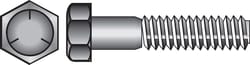 HILLMAN 5/16 in. D X 6 in. L Heat Treated Zinc Steel Hex Head Cap Screw 50 pk