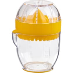 Trudeau Yellow Plastic 4 oz Citrus Juicer