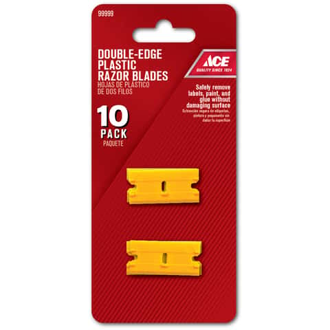 Ace 0.19 in. W Plastic Double Edge Scraper - Ace Hardware