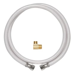 Ace 1/2 in. FIP in. X 3/8 in. D Compression 48 in. PVC Dishwasher Supply Line