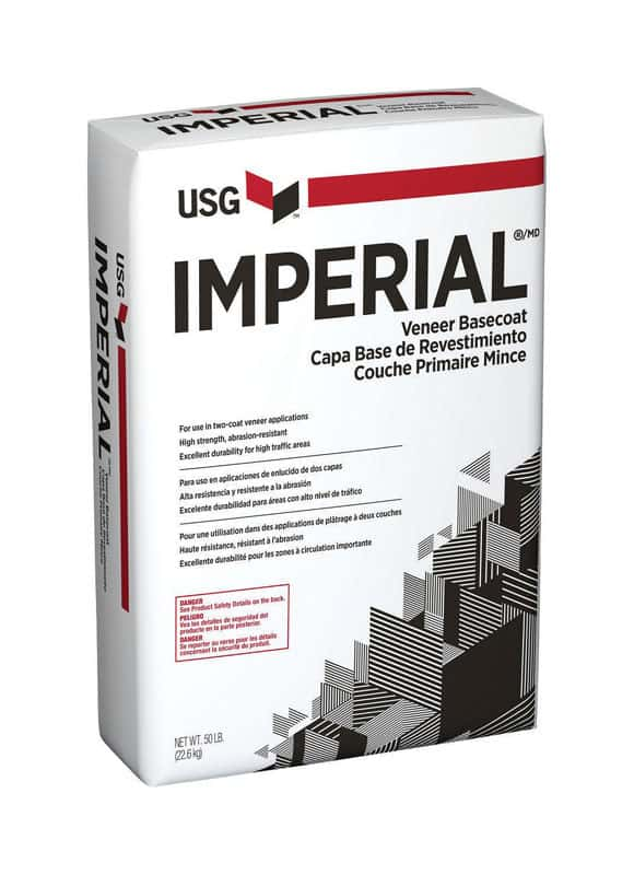 USG Imperial Veneer Basecoat Plaster Veneer Finish 50 lb ...