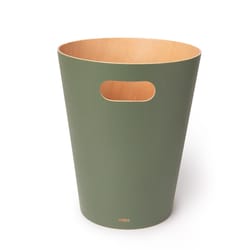 Umbra Woodrow 2 gal Spruce Wood Trash Can