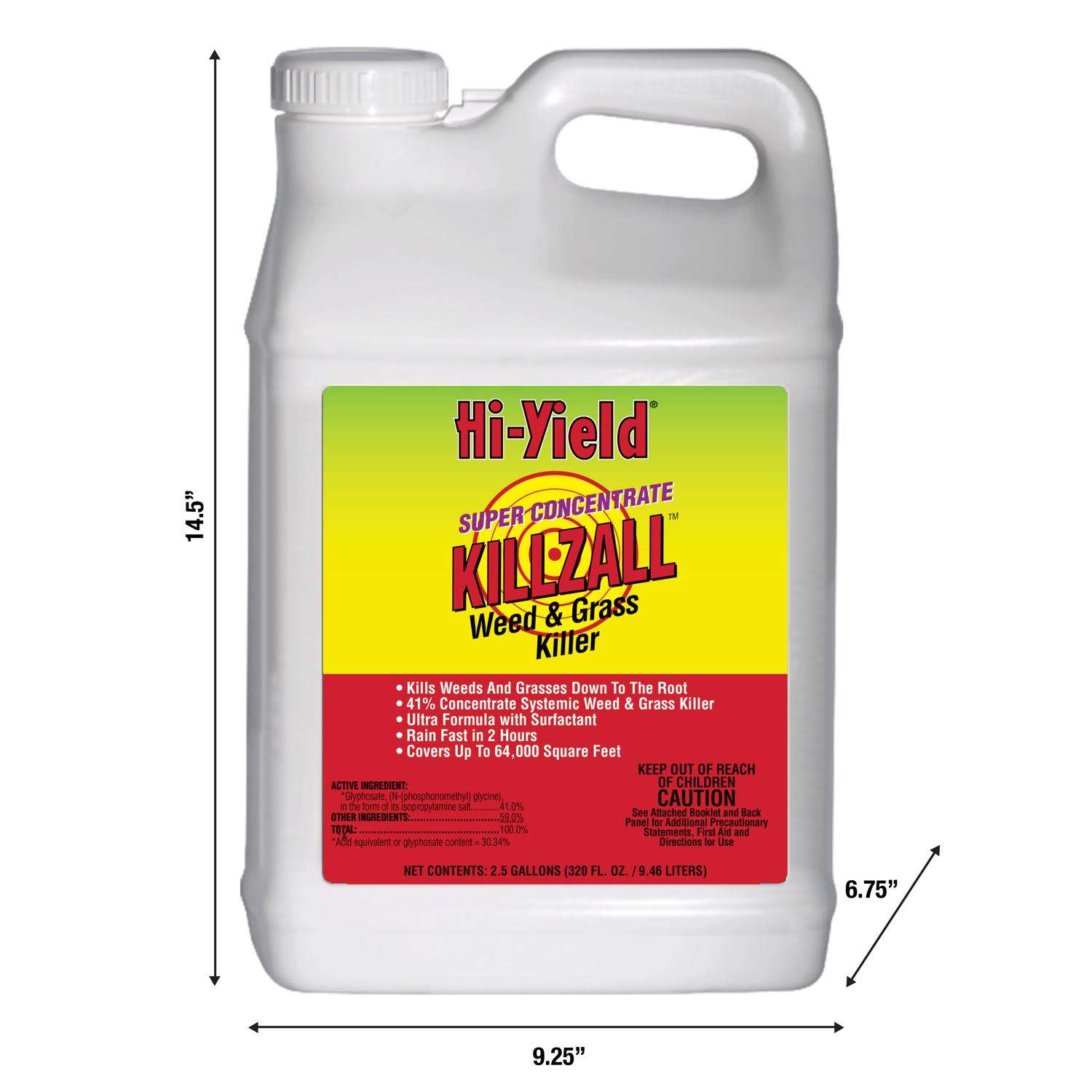 Hi-Yield Killzall Weed and Grass Killer Concentrate 2.5 gal