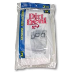 Dirt Devil Vacuum Bag For Featherlite, Lite, Lite Plus and Sensation 3 pk