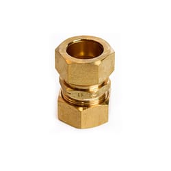 ATC 7/8 in. Compression X 7/8 in. D Compression Yellow Brass Union