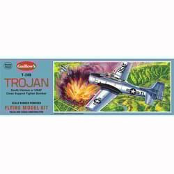Guillow's T-28 Trojan Flying Model Kit Gray