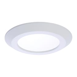 Halo Matte White 6 in. W Aluminum LED Dimmable Recessed Downlight 8.6 W