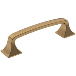 Amerock Ville Traditional Rectangle Cabinet Pull 3-3/4 in. Champagne Bronze 1 pk