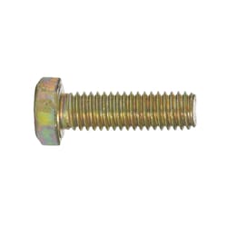 Hillman 3/8 in. D X 1 in. L Heat Treated Steel Hex Head Cap Screw 100 pk