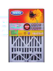 BestAir 16 in. W X 25 in. H X 5 in. D 11 MERV Pleated Air Filter 1 pk
