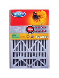 BestAir 16 in. W X 25 in. H X 5 in. D 11 MERV Pleated Air Filter 1 pk