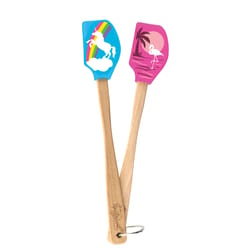 Tovolo Flex-Core Candy Apple Silicone/Wood Spatula - Ace Hardware