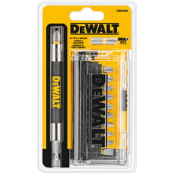 DeWalt Max Fit 3.87 in. L Drive Guide Bit Set S2 Tool Steel 13 pc