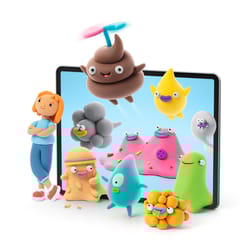 Hey Clay Poop Oops Air Dry Clay Kit Assorted 18 pc