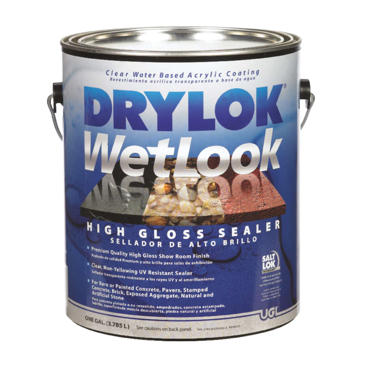 Drylok Wetlook High Gloss Clear Water Based Acrylic Sealer 1 Gal